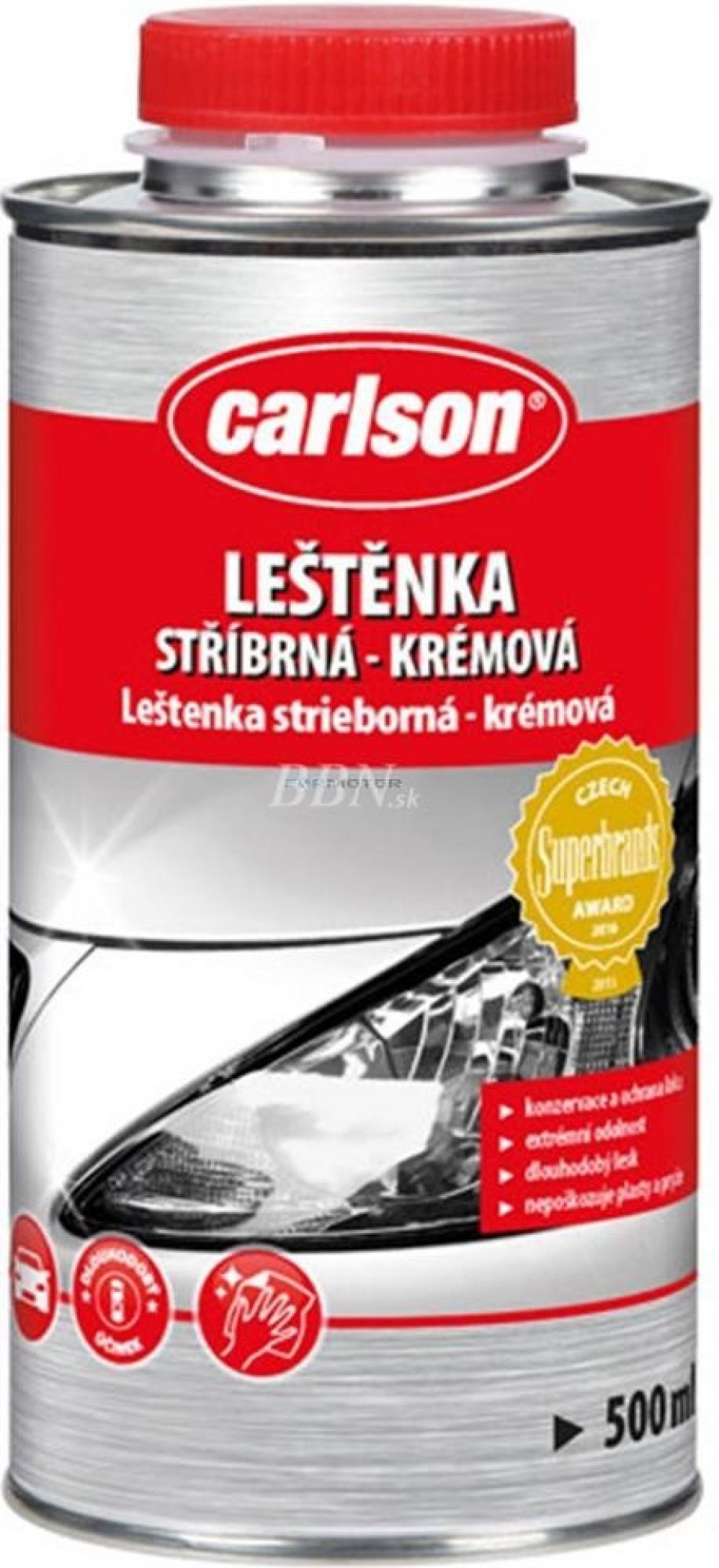 Leštenka strieborná CARLSON 500 ml