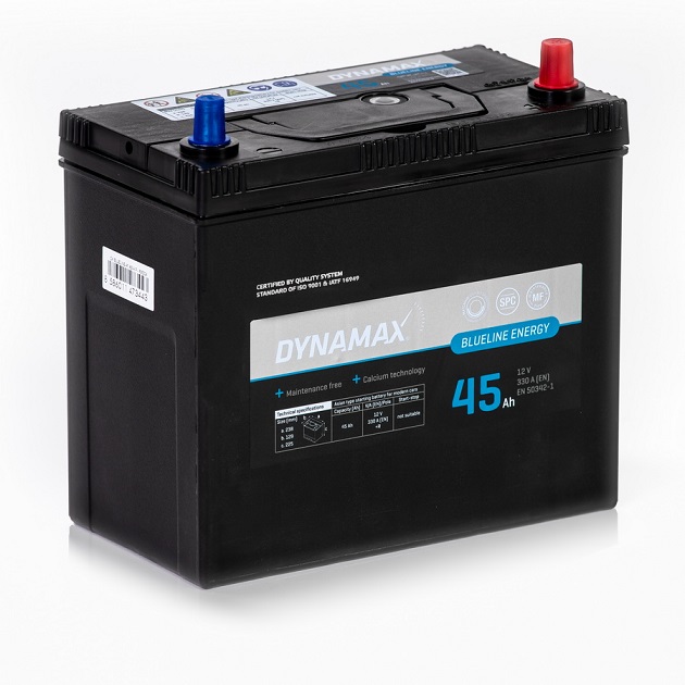 Autobatéria DYNAMAX BLUELINE 45 Asia P